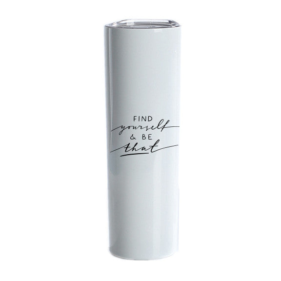 Rainbow Goddess Yoga Girl Glitter Drink Tumbler {Dark Skin Tone}