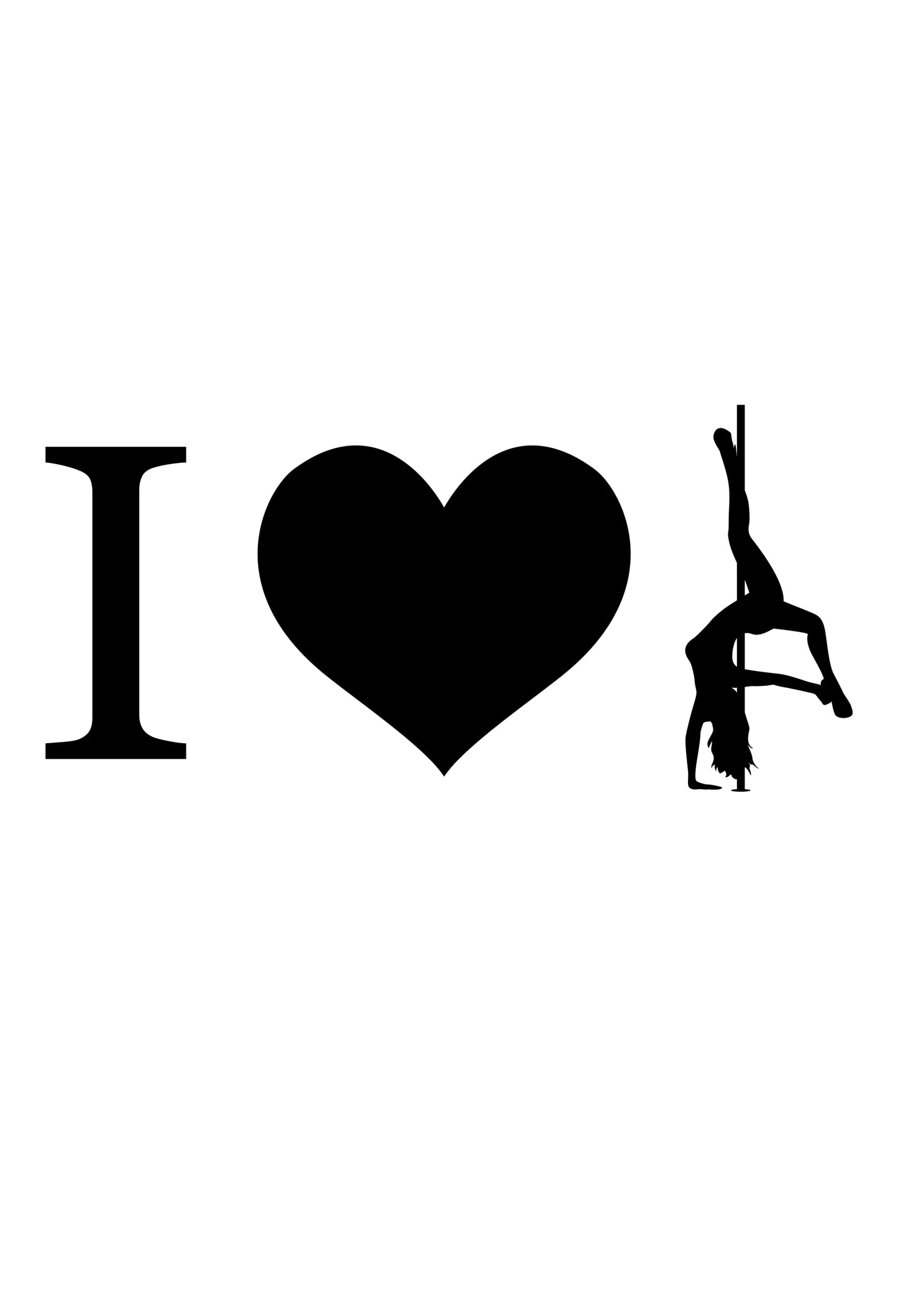 Custom Pole Dance Girl Glitter Cover Journal/Planner