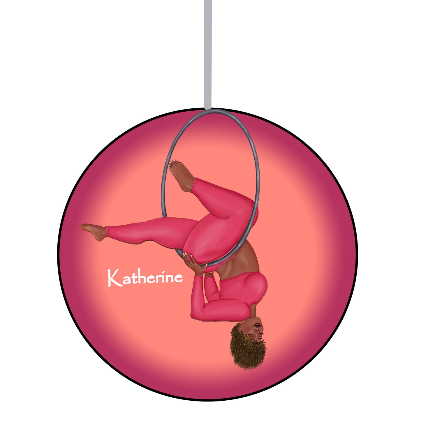 Custom Lyra Girl {PLUS SIZE BODY} Acrylic Ornament