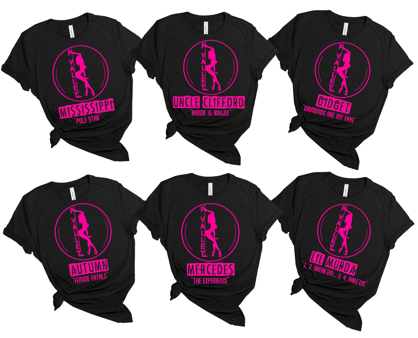 P-Valley Bachelorette or Birthday Group Shirts (ONLINE STORE)
