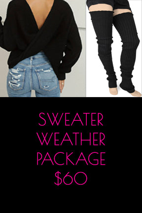 SWEATER WEATHER PACKAGE