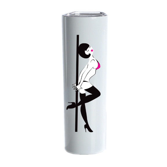 Pole Dance Water Bottle/Tumbler Pole Word Art