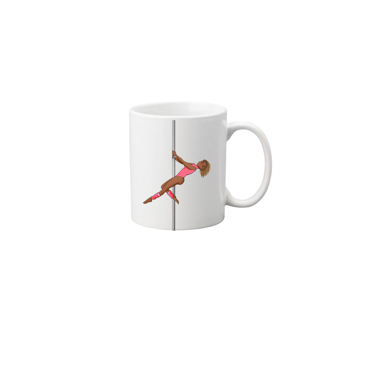 Personalized Pole Dance Girl Mug